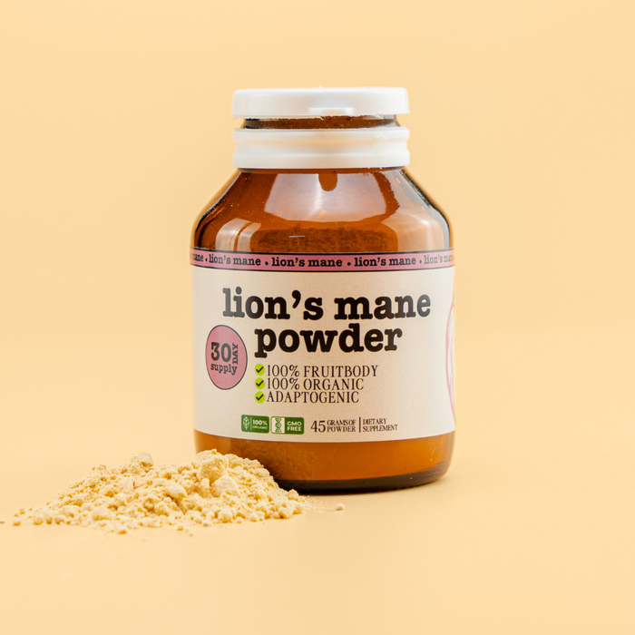 Organic Lion's Mane Fruitbody Powder